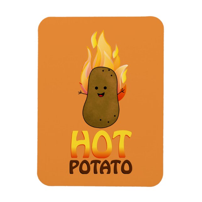 Hot Potato Magnet (Vertical)
