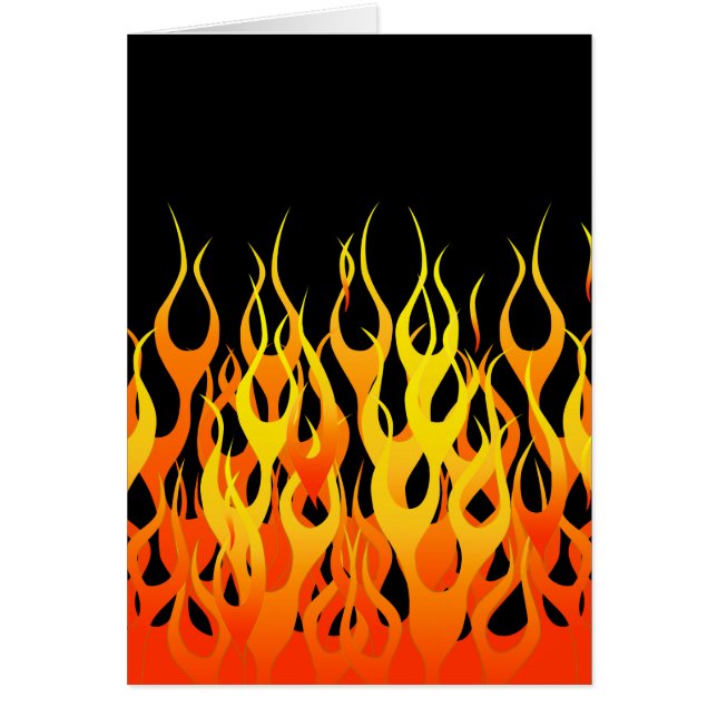 Hot Racing Flames Graphic (Front)