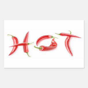 Hot! Rectangular Sticker