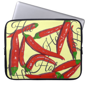Hot Red Chilli Peppers Laptop Sleeve Cover