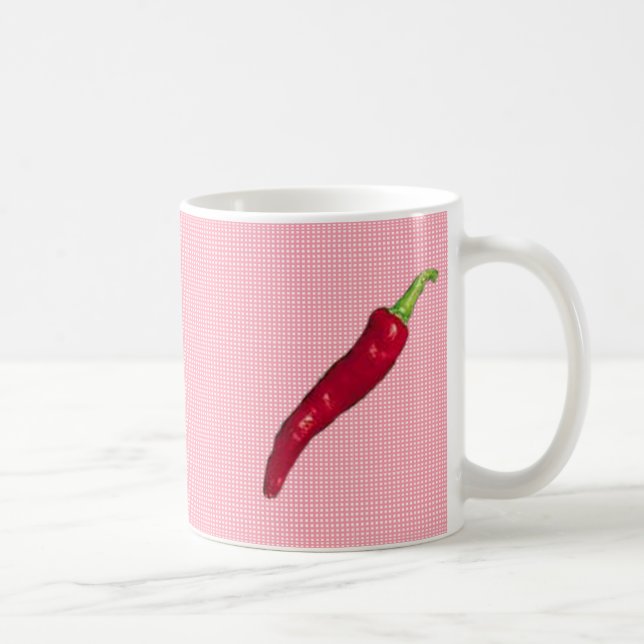 Hot Red Pepper Design Mug (Right)