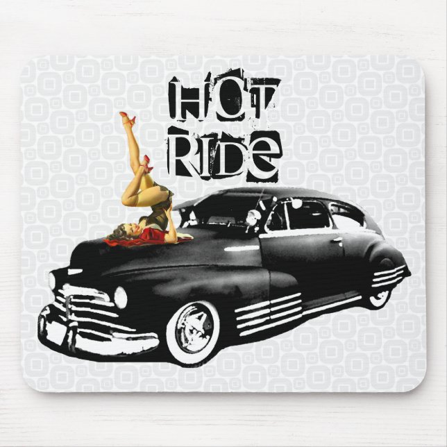 Hot Ride Mouse Pad (Front)