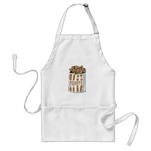 hot roasted peanuts standard apron