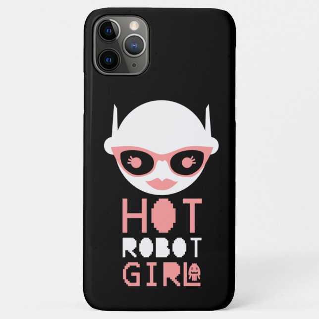 Hot robot girl Case-Mate iPhone case (Back)