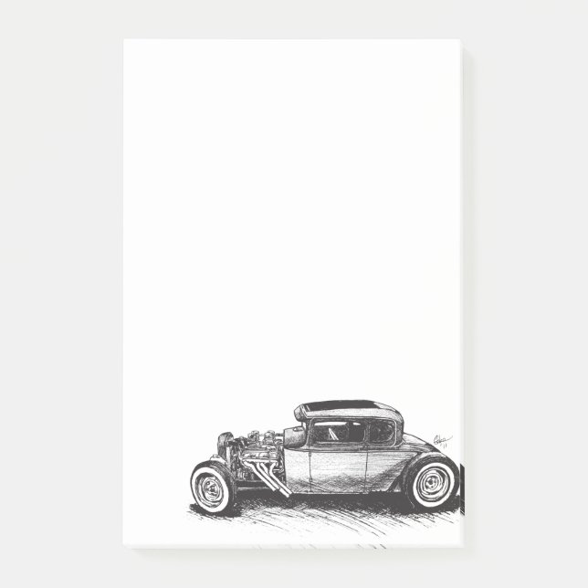 Hot Rod 4"x6" Notes (Front)