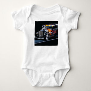 Hot rod baby bodysuit