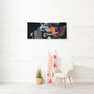 Hot rod banner