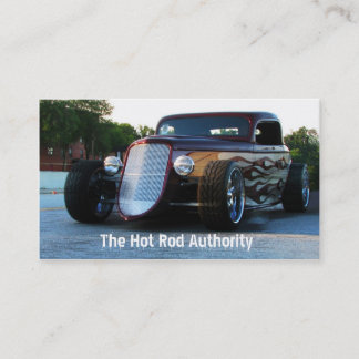 Hot Rod Central Business Card