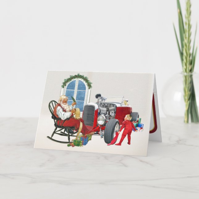Hot Rod Christmas Cards 7 (Front)