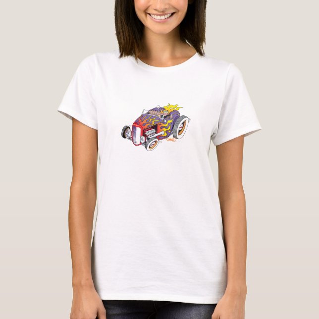 Hot Rod Cool Chick Shirt (Front)
