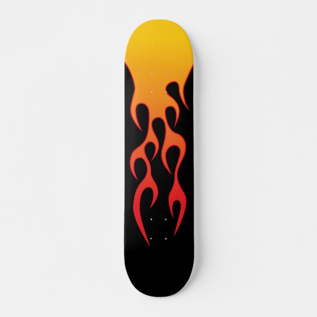 Hot Rod Flame Skateboard (Front)