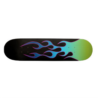 Hot Rod Flame Skateboard