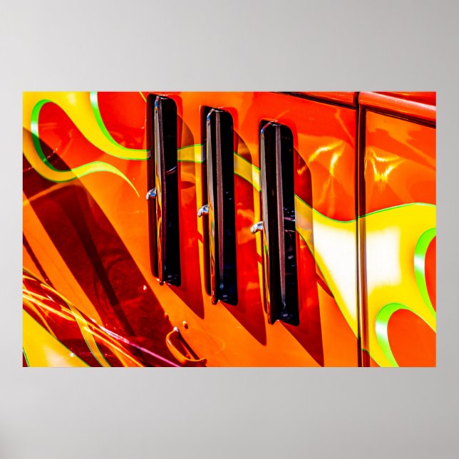 Hot Rod Flames Poster (Front)