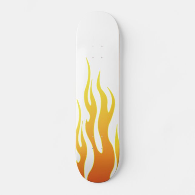 Hot Rod Flames Skateboard (Front)