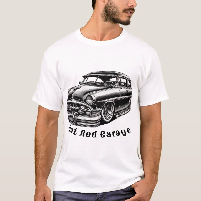 Hot Rod Garage T-Shirt (Front)