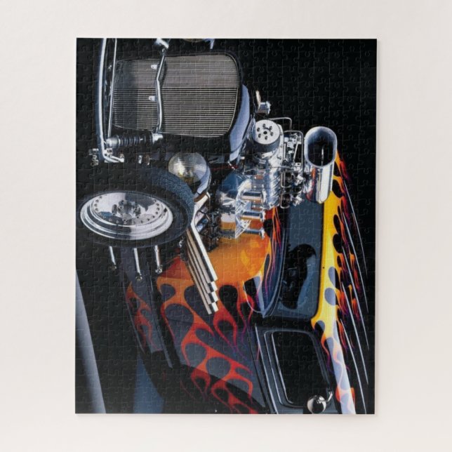 Hot rod jigsaw puzzle (Vertical)