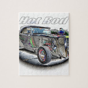 Hot Rod Jigsaw Puzzle