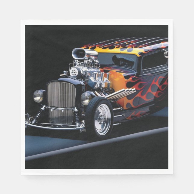 Hot rod napkin (Front)