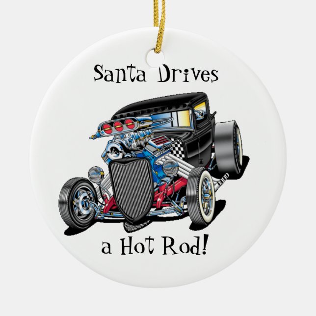 hot rod ornament (Front)