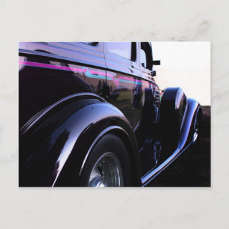 hot rod postcard