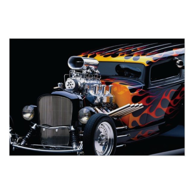 Hot rod poster (Front)