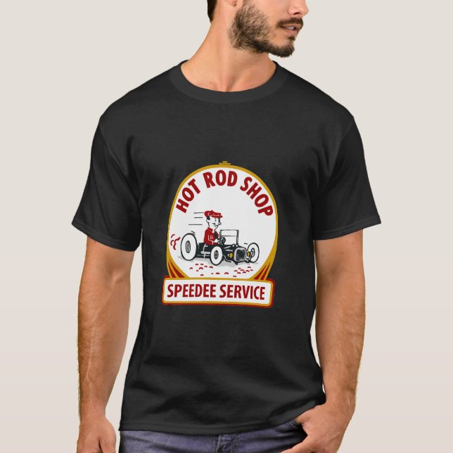 Hot Rod Shop T-Shirt (Front)