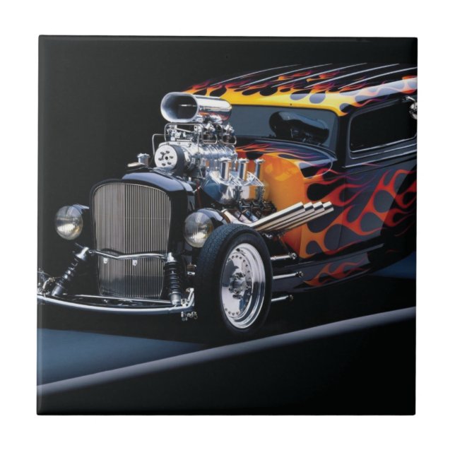 Hot rod tile (Front)