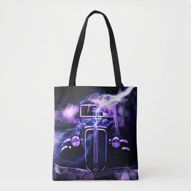 Hot Rod Tote Bag (Front)