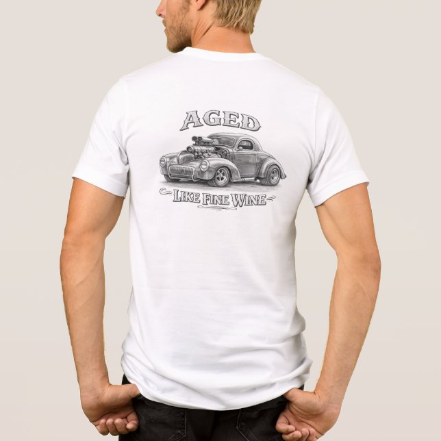 Hot Rod Tri-Blend Shirt (Back)