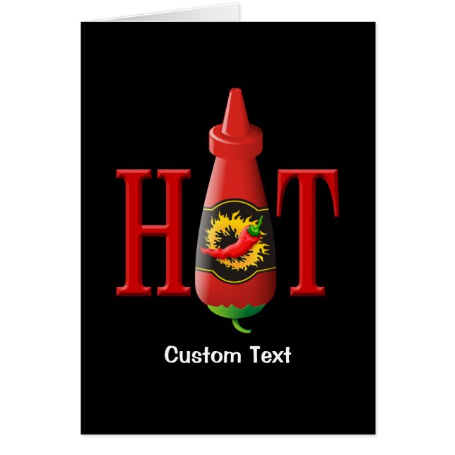 Hot Sauce Bottle (Front)