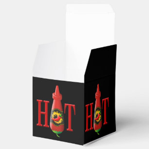 Hot sauce bottle favour box
