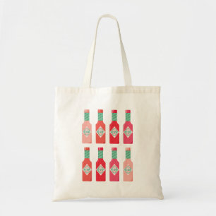 Hot Sauce Bottles Hot Stuff Spicy Gift Tote Bag