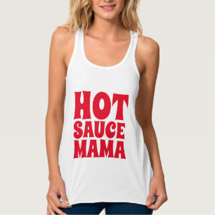 HOT SAUCE MAMA Ladies T-shirts Tees