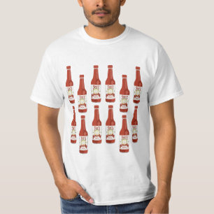 Hot Sauce Spicy Fun Picante Pattern CUSTOMIZE IT T-Shirt