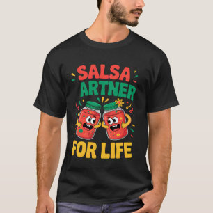 Hot Sauce to My Taco Cute Food Couple T-Shirt