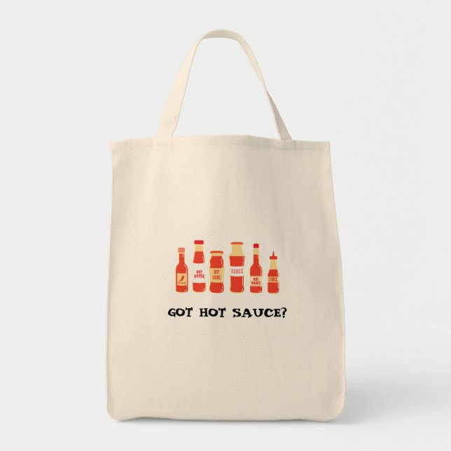 HOT SAUCE TOTE BAG (Front)