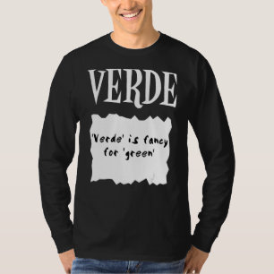 HOT SAUCES Group Halloween Costumes VERDE TACO SAU T-Shirt