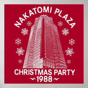 HOT SELLER Die Hard  Christmas  Nakatomi Plaz Poster