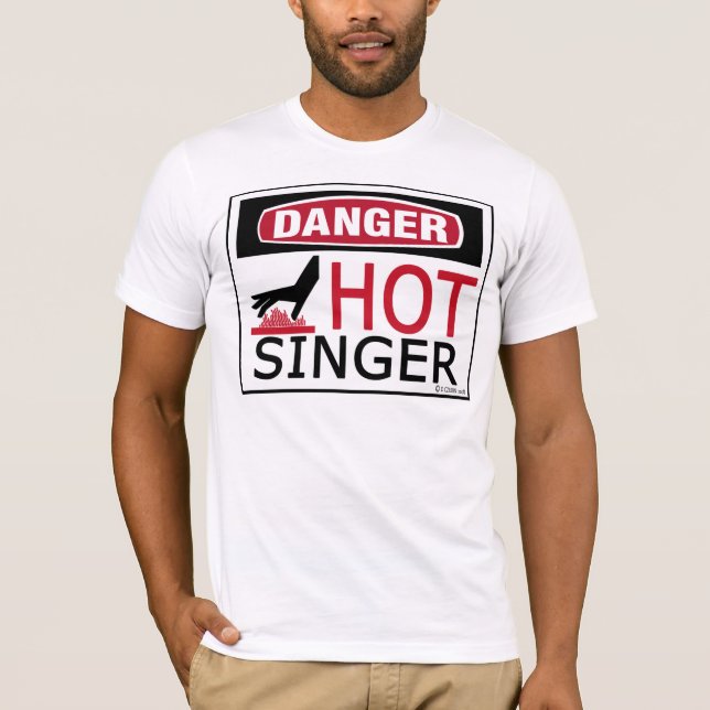 Hot Singer T-Shirt (Front)