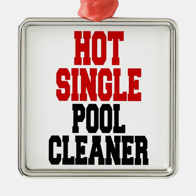 Hot Single Pool Cleaner Metal Tree Decoration (Front)