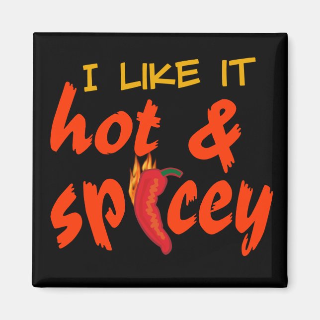 Hot & Spicey magnet (Front)