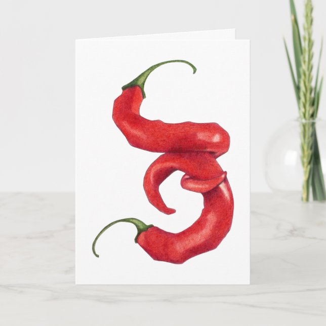 Hot & Spicy Christmas Card (Front)