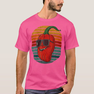 Hot Spicy Food Sauce Chilli Pepper Jalapeno Lover T-Shirt