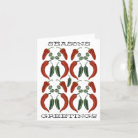 HOT & SPICY Jalapeño Chile Peppers Pattern Art Pos