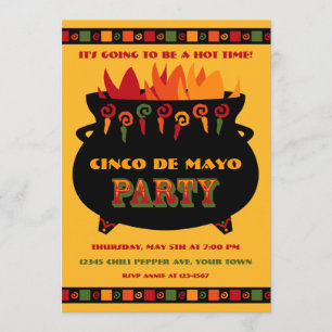 Hot & Spicy Party Invitation