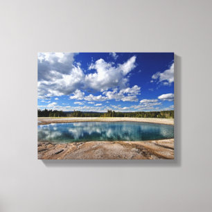 Hot Spring Canvas Print
