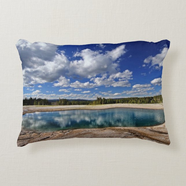Hot Spring Decorative Cushion (Front)