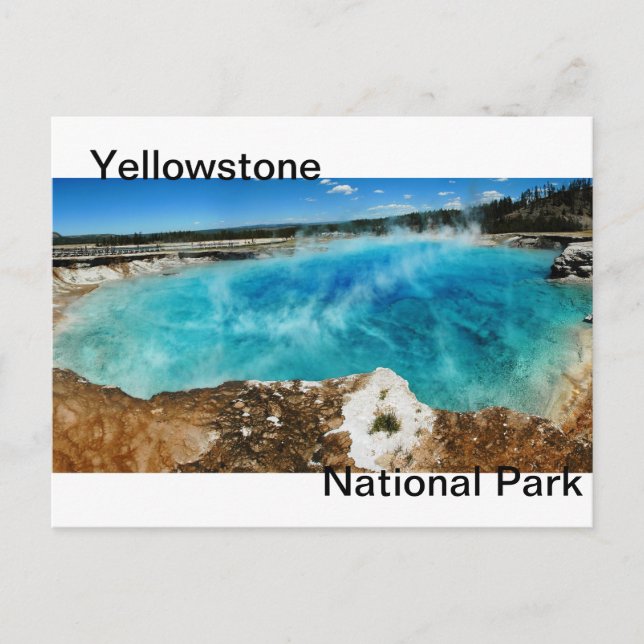 Hot Spring Pond Postcard (Front)