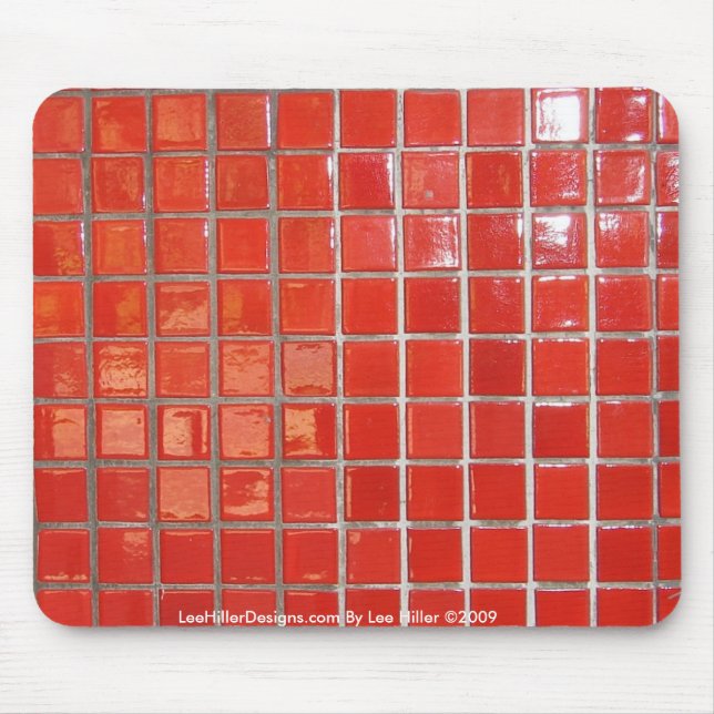 Hot Springs, AR Red Tiles Central Ave Mouse Pad II (Front)