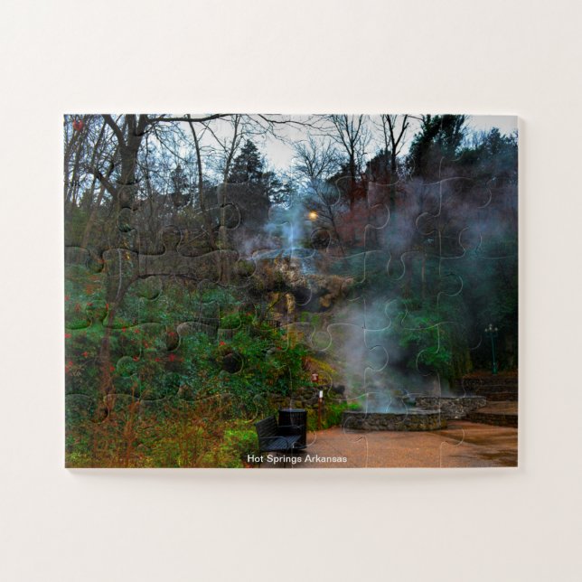 Hot Springs Arkansas Jigsaw Puzzle (Horizontal)